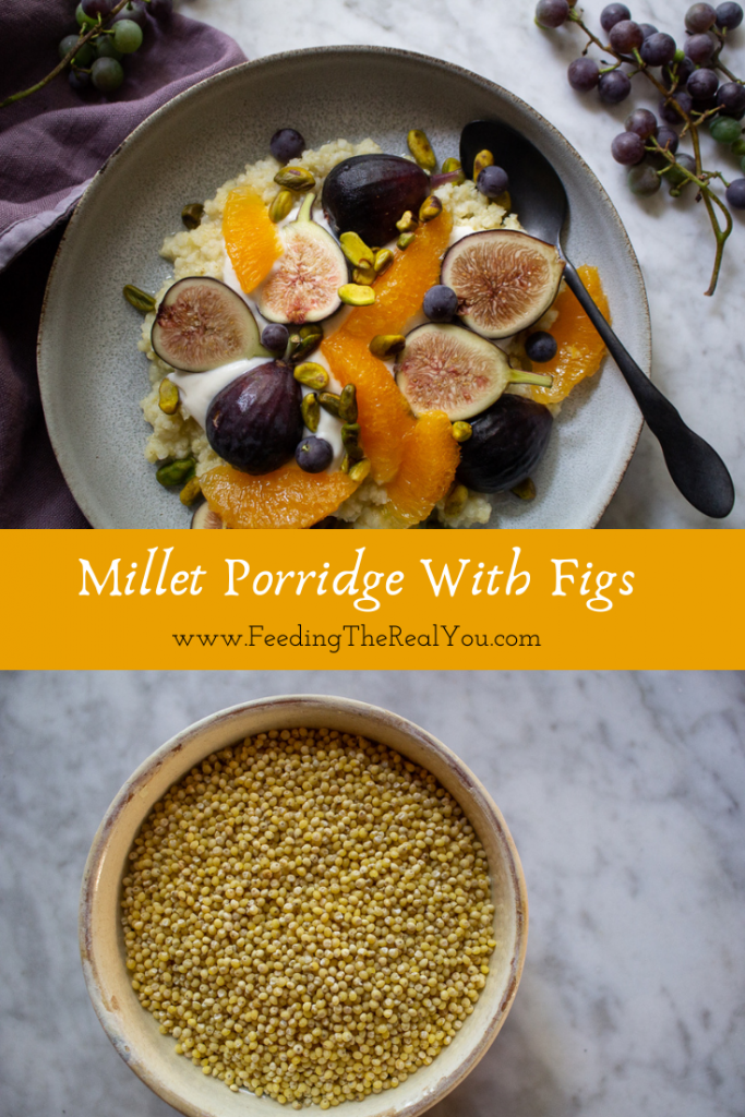 Millet Porridge With Figs