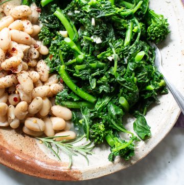 BLE Broccoli Rabe and White Beans